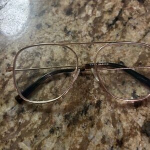 Warby Parker Rose Gold Eyeglasses